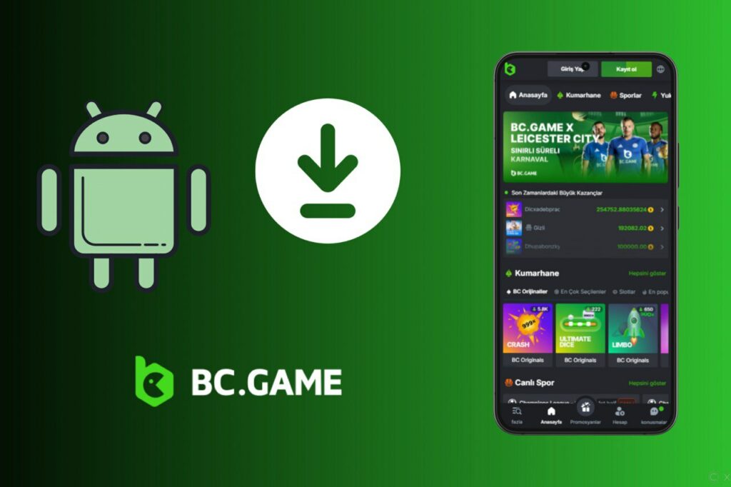 BC Game android.